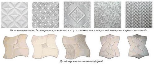 Потолок в коридоре из пенопласта - варианты, плюсы и минусы