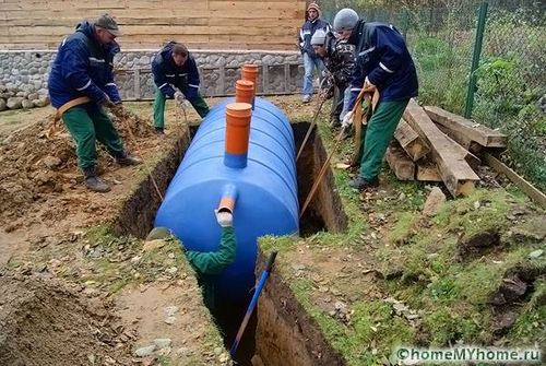 Септики для дачи с высоким уровнем грунтовых вод: выбор и монтаж