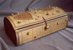 Шкатулка своими руками (шкатулка, салфетка, ткань) Шкатулка своими руками