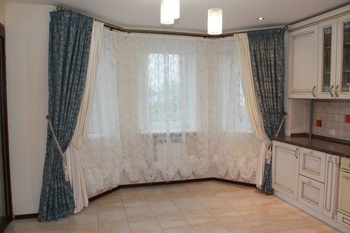 Шторы для кухни - новинки дизайна 2018 года (84 фото): новое направление оформления кухонных портьер