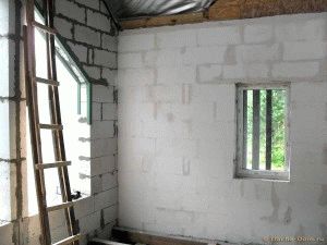 Шукатурка внутренних стен из газобетона