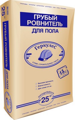 Стяжка для пола геркулес - современные материалы
