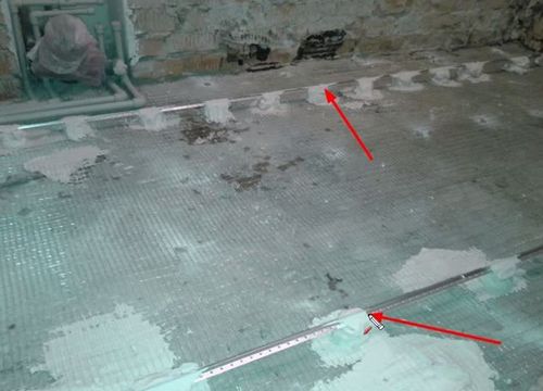 Стяжка для пола в ванной своими руками - особенности и заливка!
