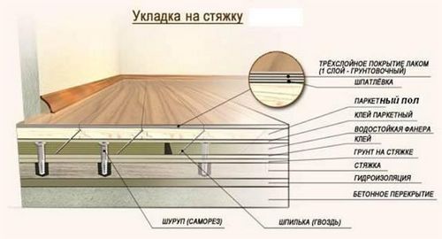 Укладка паркета своими руками на фанеру, бетонную стяжку: технология, видео, способы (паркет, укладка) Укладка паркета своими руками на фанеру, бетонную стяжку: технология, видео, способы