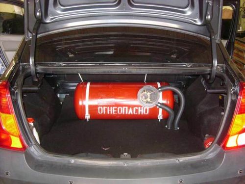 Установка газобаллонного оборудования (автомобиль, газобаллонный) Установка газобаллонного оборудования