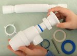 Установка сифона на кухне: схема сборки и установка для мойки
