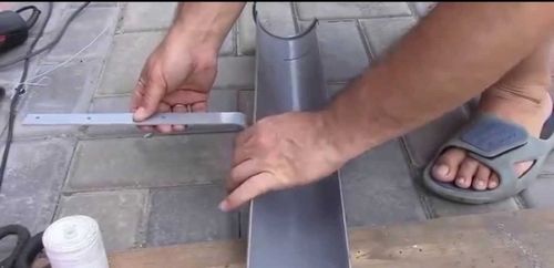 Водосток из канализационных труб своими руками + видео (труба, канализационный) Водосток из канализационных труб своими руками + видео
